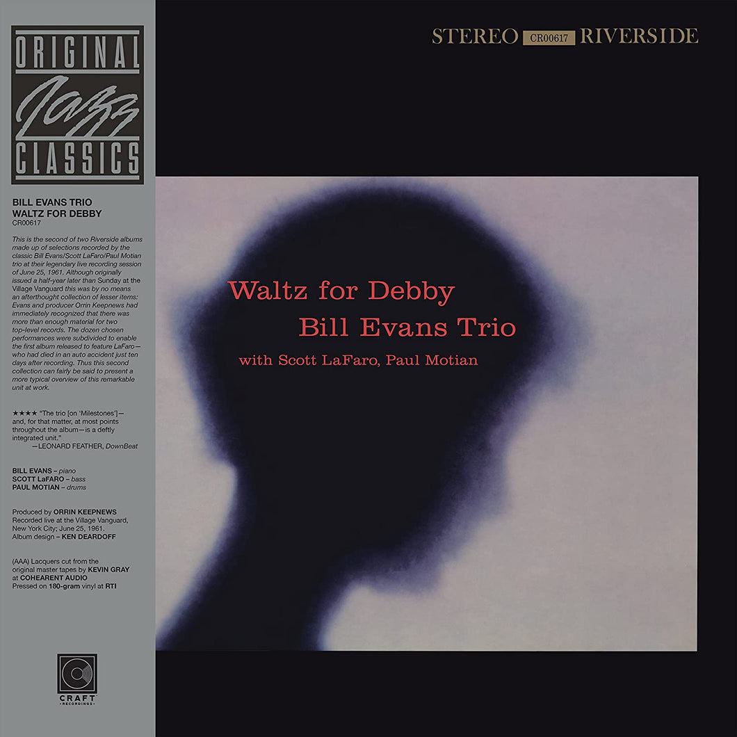 Bill Evans Trio - Waltz For Debby [180G/ OBI Strip] (Original Jazz Classics Series)
