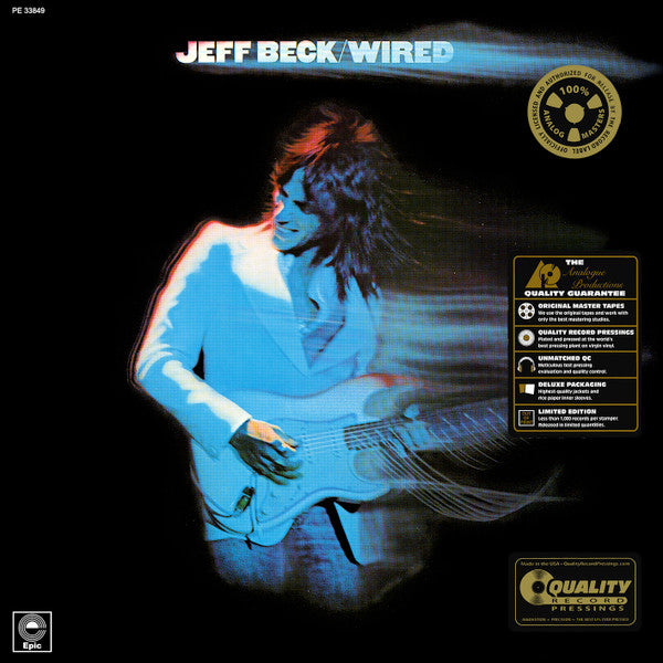 Jeff Beck - Wired [2LP/ 180G/ 45 RPM/ Remastered] (Analogue Productions Audiophile Pressing)