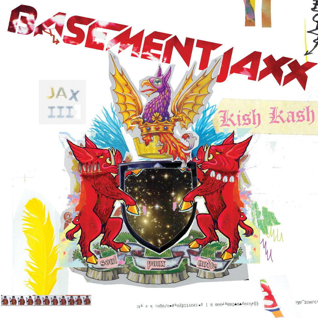 Basement Jaxx - Kish Kash [2LP/ Ltd Ed Red & White Vinyl]