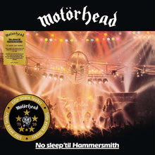 Load image into Gallery viewer, Motörhead - No Sleep 'Til Hammersmith: 50th Anniversary Edition [Ltd Ed Yellow &amp; Black Vinyl/ Half Speed Mastered/ Poster]

