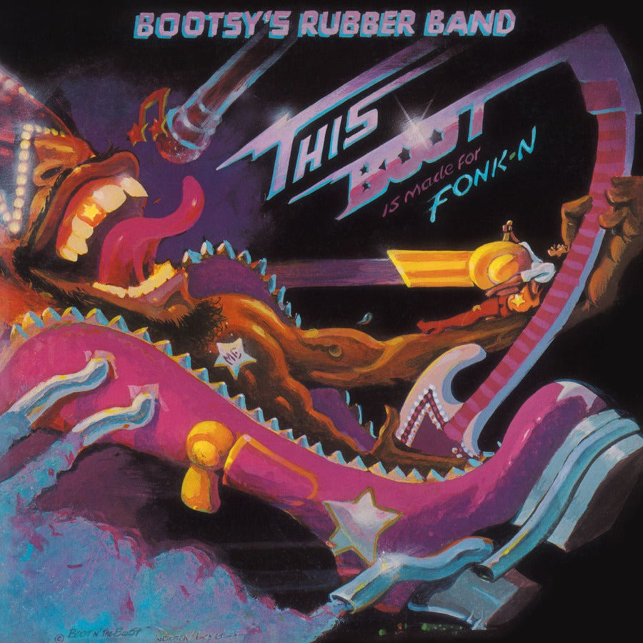 Bootsy's Rubber Band - This Boot is Made for Fonk-N [180G/ Remastered/ Ltd Ed Translucent Magenta Vinyl/ Numbered/ Comic Book] (MOV)