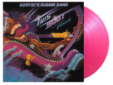Load image into Gallery viewer, Bootsy&#39;s Rubber Band - This Boot is Made for Fonk-N [180G/ Remastered/ Ltd Ed Translucent Magenta Vinyl/ Numbered/ Comic Book] (MOV)
