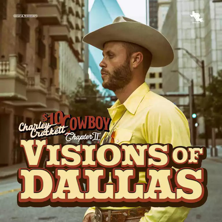 Charley Crockett - Vision of Dallas [180G/ Black Vinyl]
