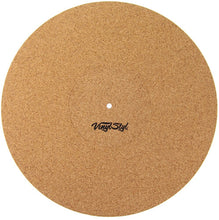 Load image into Gallery viewer, Vinyl Styl - Cork Mat [12&quot; Diameter/ 2mm Thick/ Record-Label Recess]
