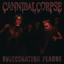 Load image into Gallery viewer, Cannibal Corpse - Evisceration Plague [Ltd Ed &#39;Scalded Flesh&#39; Amber Marbled Vinyl]
