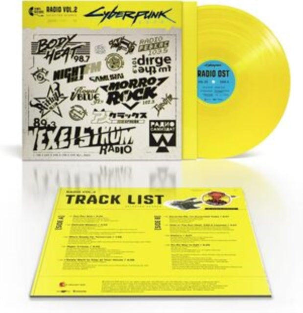 Various Artists - Cyberpunk 2077 Radio Vol. 2 (OST) [Ltd Ed Opaque Yellow Vinyl]