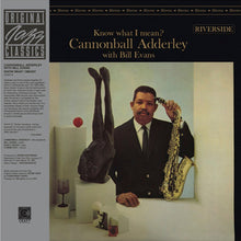 Load image into Gallery viewer, Cannonball Adderley with Bill Evans - Know What I Mean? [180G/ Remastered/ Obi Strip] (Original Jazz Classics Series)
