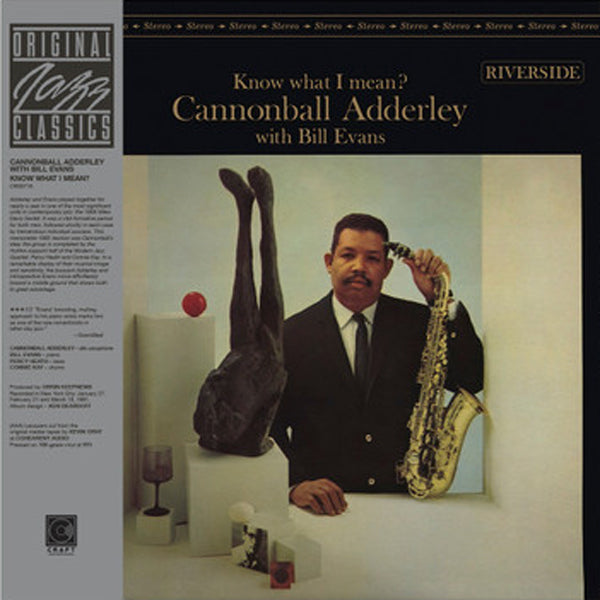 Cannonball Adderley with Bill Evans - Know What I Mean? [180G/ Remastered/ Obi Strip] (Original Jazz Classics Series)