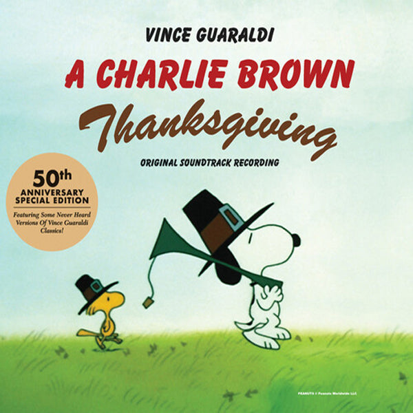 Vince Guaraldi - A Charlie Brown Thanksgiving: 50th Anniversary Edition [Ltd Ed Jelly Bean Green Vinyl] (RSD Essentials 2023)