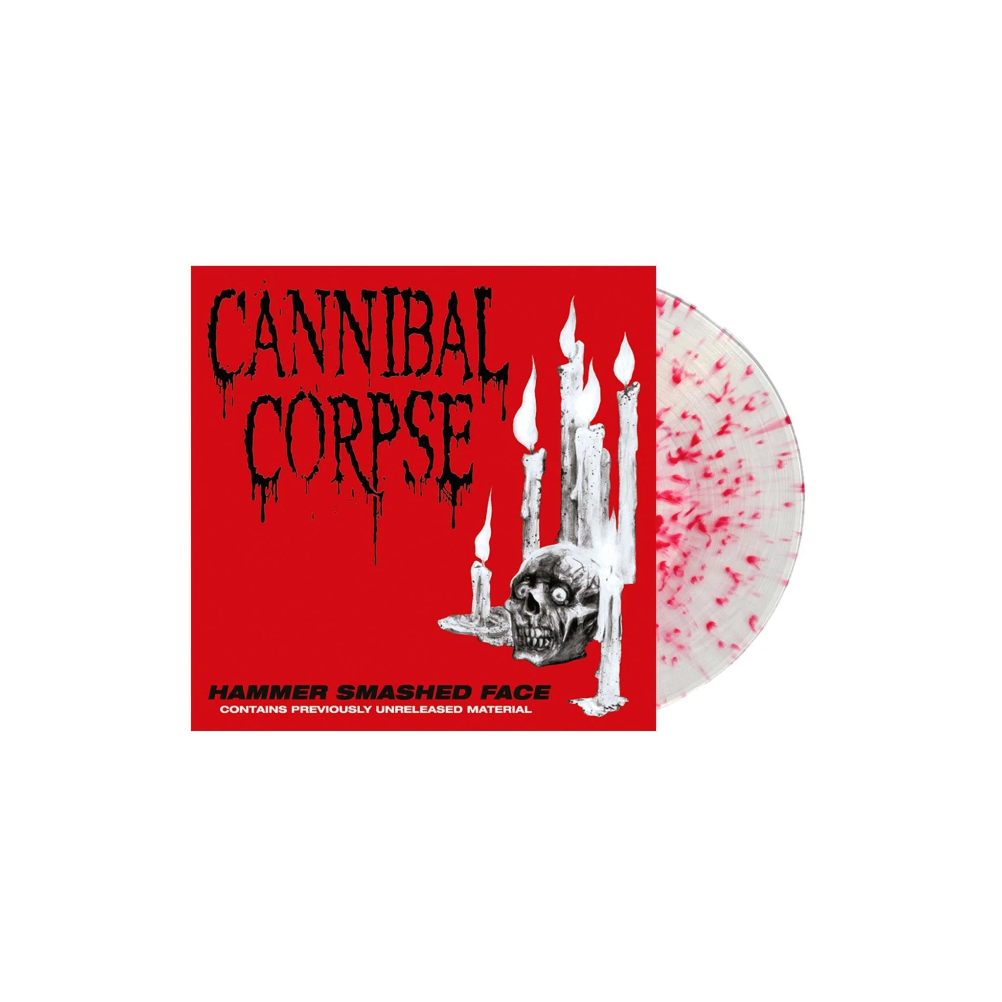Cannibal Corpse - Hammer Smashed Face [Ltd Ed Clear & Red Splatter