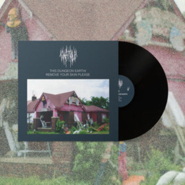 Chat Pile - This Dungeon Earth / Remove Your Skin Please [Standard Black Vinyl or Ltd Ed Transparent Sea Blue Vinyl]
