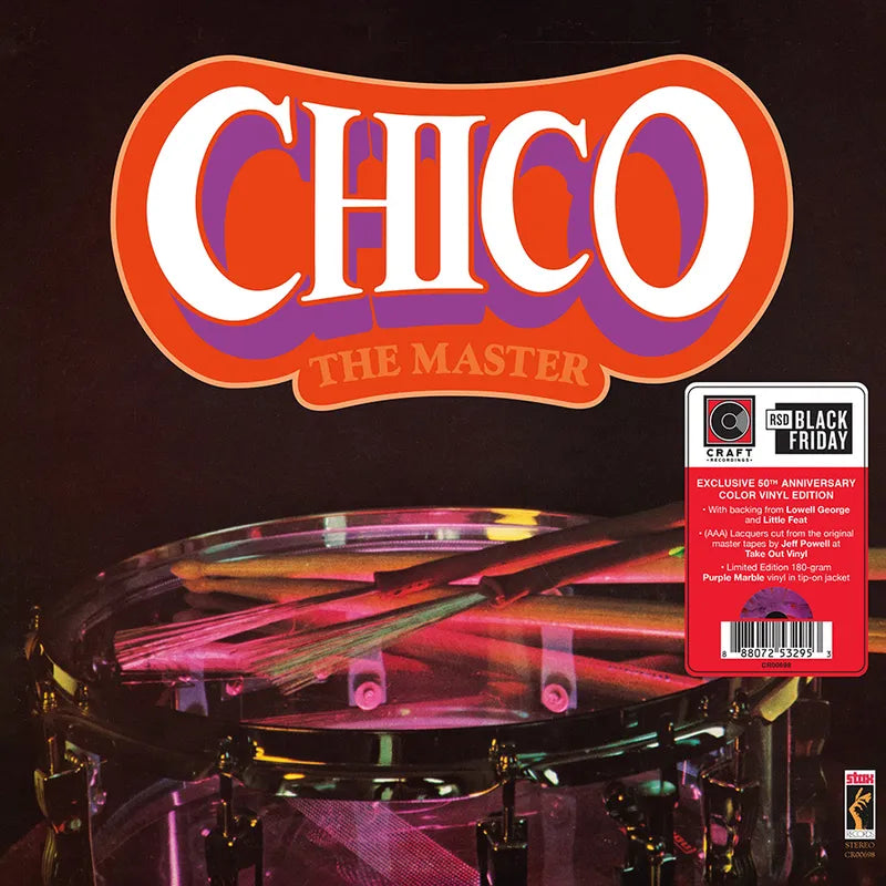 Chico Hamilton - The Master: 50th Anniversary Edition [180G/ Remastered/ Ltd Ed Purple Marble Vinyl] (RSDBF 2023)