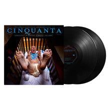 Load image into Gallery viewer, Puscifer, A Perfect Circle, Failure – Cinquanta - A 50th Birthday Celebration for Maynard James Keenan – Live [2LP/ Numbered Ltd Ed/ Black, Clear Blue with Red &amp; Pink Swirl, or Clear Blue with White Swirl Vinyl]
