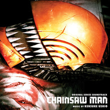 Load image into Gallery viewer, Kensuke Ushio - Chainsaw Man (OST) [2LP/ Ltd Ed Red with Black Splatter Vinyl/ 12&quot; Insert/ Obi Strip]
