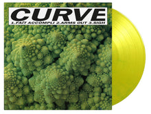 Load image into Gallery viewer, Curve - Faît Accompli EP [180G/ Ltd Ed Yellow &amp; Translucent Green Marbled Vinyl] (MOV)
