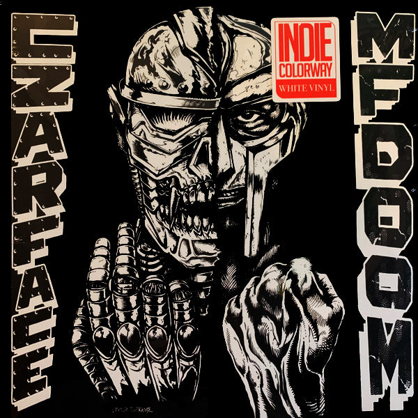 Czarface & MF DOOM - Czarface Meets Metal Face [Ltd Ed White Vinyl/ Black & White Cover]