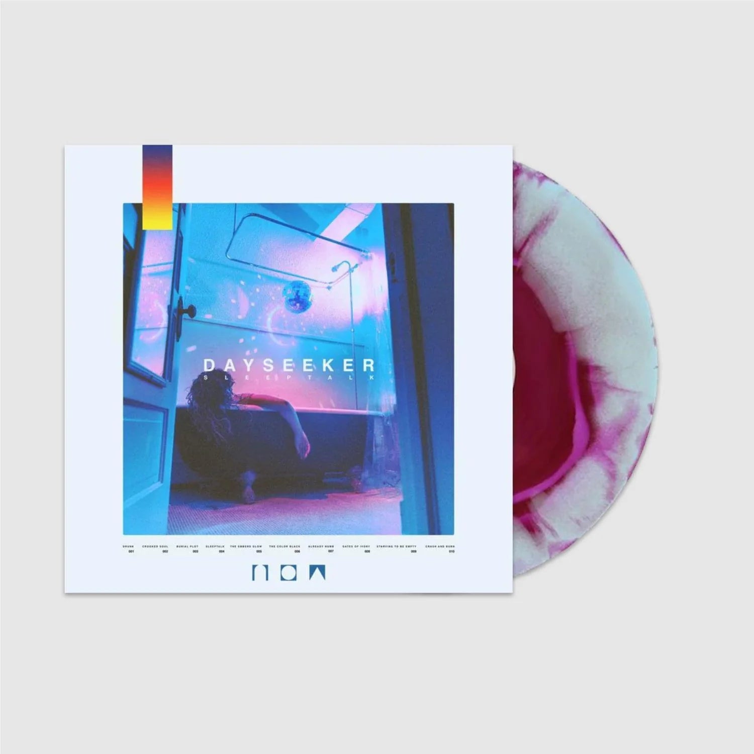 【らくメル便】SleepTheory Dayseeker 限定版レコードセット Dayseeker - Sleeptalk [Purple, Aqua Purple Swirl, or Red Marble