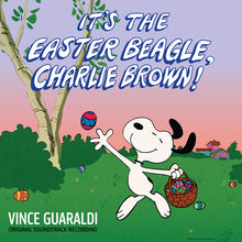 Load image into Gallery viewer, Vince Guaraldi - It&#39;s the Easter Beagle, Charlie Brown!: Peanuts 75th Anniversary Edition (OST) [45RPM/ OBI Strip/ 4-Page Booklet/ Liner Notes/ Bonus Track/ Standard Black Vinyl or Indie Exclusive Ltd Ed Purple Vinyl]

