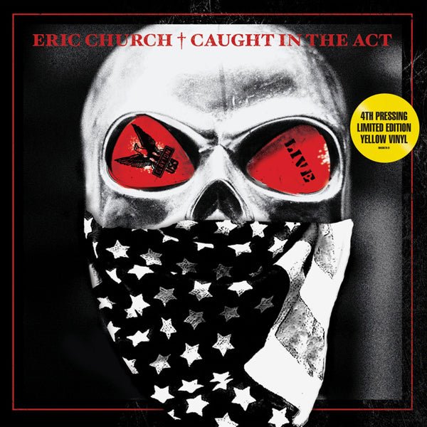 Eric Church - Caught in the Act [2LP/ 4th Pressing/ Ltd Ed Yellow Vinyl]