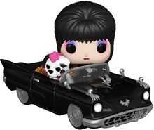 Load image into Gallery viewer, Funko Pop! Rides Deluxe - Elvira &amp; Gonk: Macabre Mobile
