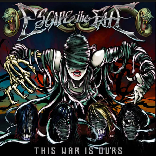 Escape the Fate - This War is Ours [Ltd Ed White with Red & Green Splatter Vinyl]