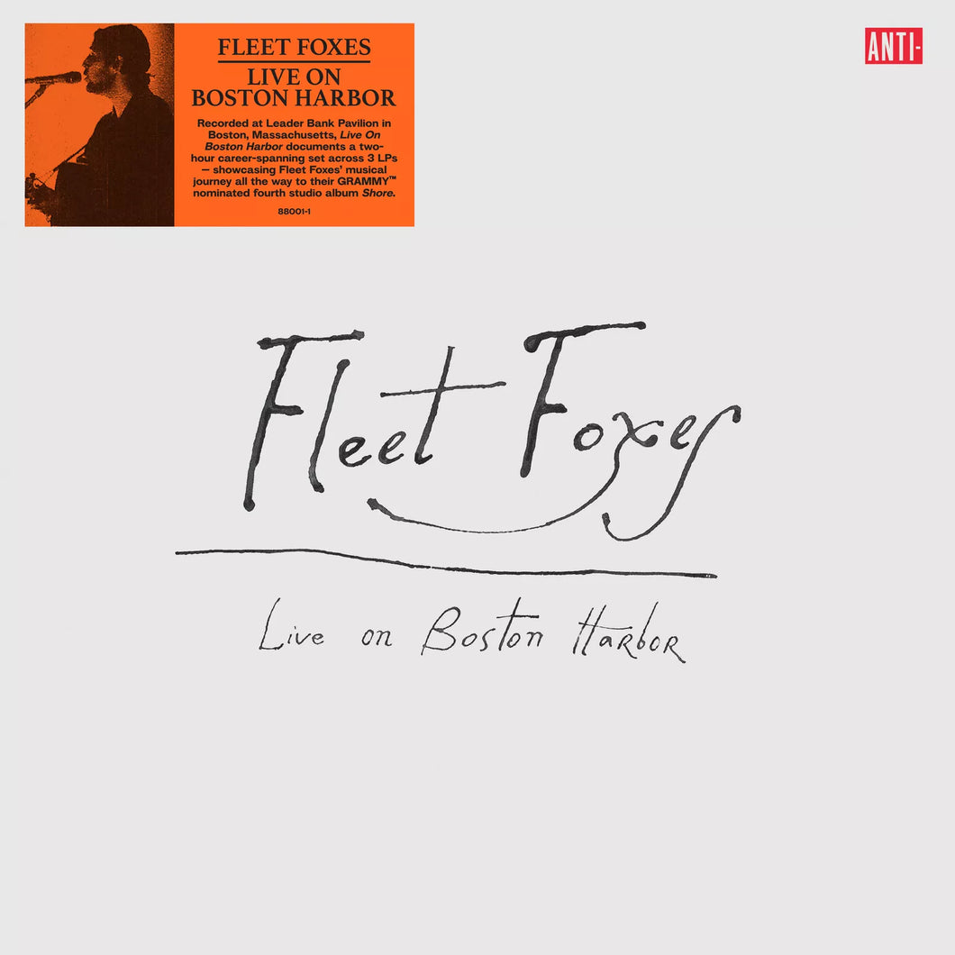 Fleet Foxes - Live on Boston Harbor [3LP/ Ltd Ed Peach Colored Vinyl]