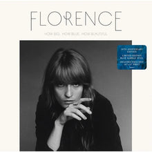 Load image into Gallery viewer, Florence + the Machine - How Big, How Blue, How Beautiful: 10th Anniversary Edition [2LP/ Ltd Ed Blue Marble Vinyl]
