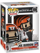 Load image into Gallery viewer, Funko Pop! NFL - Cincinnati Bengals: Joe Burrow (Away Uniform, White Jersey)
