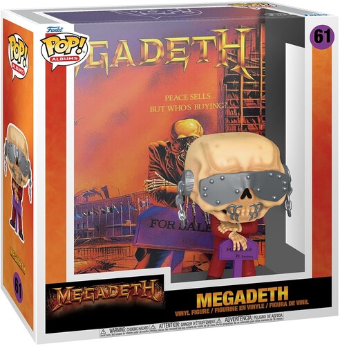 Funko Pop! Albums - 61 Megadeth - Peace Sells...But Who's Buying?