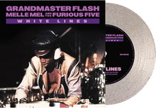Load image into Gallery viewer, Grandmaster Flash, Melle Mel, and the Furious Five - White Lines b/w The Message [7&quot;/ Ltd Ed Colored Vinyl]

