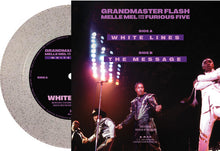 Load image into Gallery viewer, Grandmaster Flash, Melle Mel, and the Furious Five - White Lines b/w The Message [7&quot;/ Ltd Ed Colored Vinyl]

