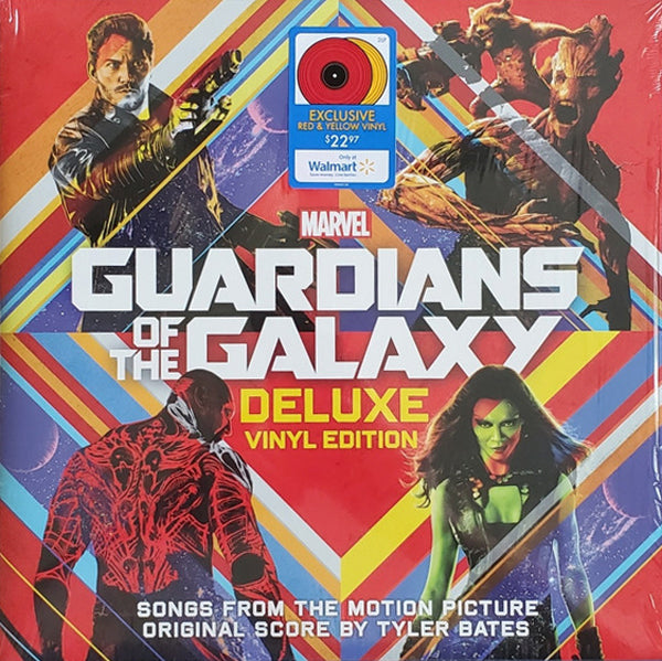 Various Artists - Guardians of the Galaxy: Deluxe Vinyl Edition (OST) [2LP/ Ltd Ed Red & Yellow Vinyl] (Walmart Exclusive)