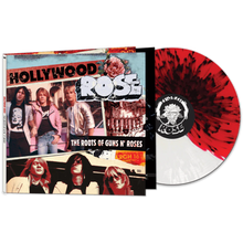 Load image into Gallery viewer, Hollywood Rose - The Roots of Guns N' Roses [Ltd Ed Red and White Split Splatter Vinyl/ Gatefold Jacket]
