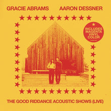 Load image into Gallery viewer, Gracie Abrams / Aaron Dessner - The Good Riddance Acoustics Shows (Live) [Ltd Ed Magenta Vinyl]
