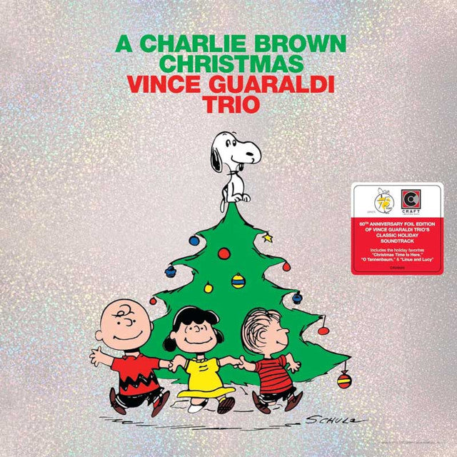 Vince Guaraldi Trio - A Charlie Brown Christmas: 60th Anniversary Edition [Ltd Ed Glittering Holographic Foil Sleeve]