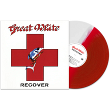 Load image into Gallery viewer, Great White - Recover [Ltd Ed Red &amp; White Split Colored Vinyl]
