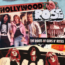 Load image into Gallery viewer, Hollywood Rose - The Roots of Guns N' Roses [Ltd Ed Red and White Split Splatter Vinyl/ Gatefold Jacket]
