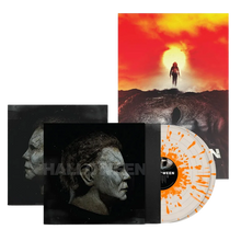 Load image into Gallery viewer, John Carpenter, Cody Carpenter, &amp; Daniel Davies - Halloween: Expanded Edition (OST) (2025 Art Edition) [2LP/ Ltd Ed Bone White with Orange Splatter Vinyl/ Poster]
