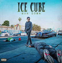 Load image into Gallery viewer, Ice Cube - Man Down [2LP/ Ltd Deluxe Ed Blue and White Marbled Vinyl]
