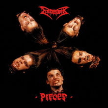 Load image into Gallery viewer, Dismember- Pieces EP [Ltd Ed Red &amp; Black Split Vinyl]
