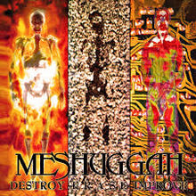 Load image into Gallery viewer, Meshuggah - Destroy Erase Improve: 30th Anniversary [2LP/ Indie Exclusive Grey, Black &amp; White Marble Vinyl]

