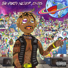 Load image into Gallery viewer, Juice Wrld - The Party Never Ends [2LP/ Black Vinyl or Indie Exclusive Ltd Ed Glacier Colored Vinyl]
