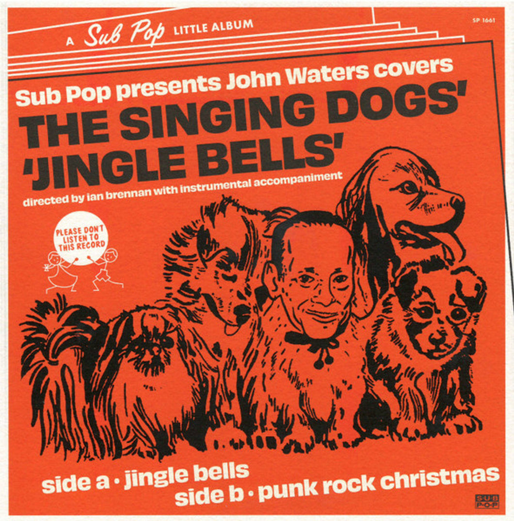 John Waters - Jingle Bells b/w Punk Rock Christmas [7