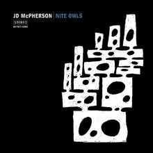 Load image into Gallery viewer, JD McPherson - Night Owls [Indie Exclusive Ltd Ed Black, White and Blue "Nite Owl" Splatter Vinyl/ Autographed]
