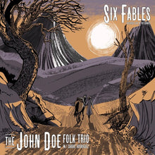 Load image into Gallery viewer, John Doe Folk Trio (X) with Carrie Rodriguez - Six Fables: Recorded Live at the Bunker [Ltd Ed Marbled Smoke Vinyl] (RSD 2023)
