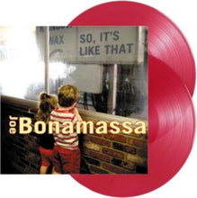 Load image into Gallery viewer, Joe Bonamassa - So, It&#39;s Like That [2LP/ 180G/ Ltd Ed Transparent Red Vinyl]
