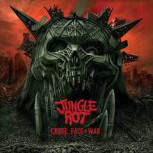 Load image into Gallery viewer, Jungle Rot - Cruel Face of War [Ltd Ed Galaxy Orange w/Black Swirl Vinyl]
