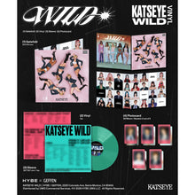 Load image into Gallery viewer, KATSEYE - Wild [Standard Precious Jade, Indie Exclusive Aquamarine, or Ltd Ed Deluxe Lavender Vinyl/ Gatefold Sleeve/ Photocards]
