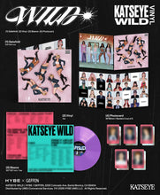 Load image into Gallery viewer, KATSEYE - Wild [Standard Precious Jade, Indie Exclusive Aquamarine, or Ltd Ed Deluxe Lavender Vinyl/ Gatefold Sleeve/ Photocards]
