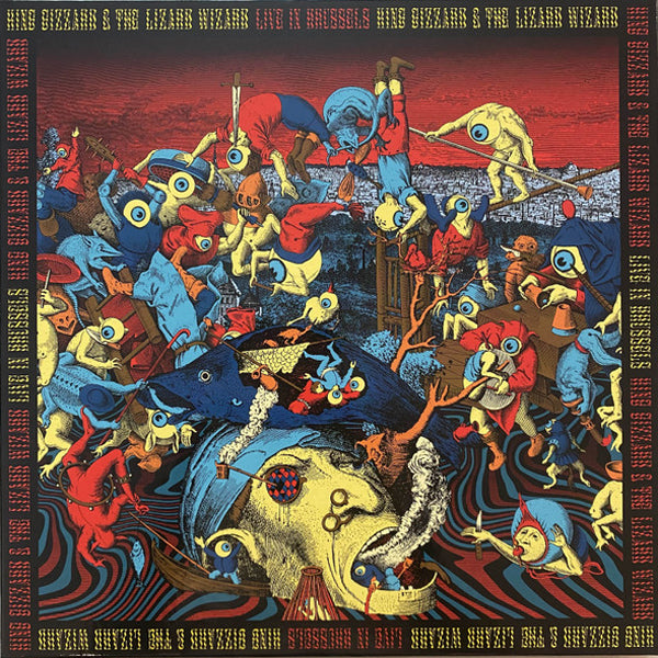 King Gizzard and the Lizard Wizard - Live in Brussels '19 [3LP/ Ltd Ed White Vinyl/ Indie Exclusive Boxed Set/ U.S. Fuzz Club Official Bootleg]